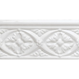 Плитка ADNE4002 Relieve Bizantino Blanco Z 7.5X15