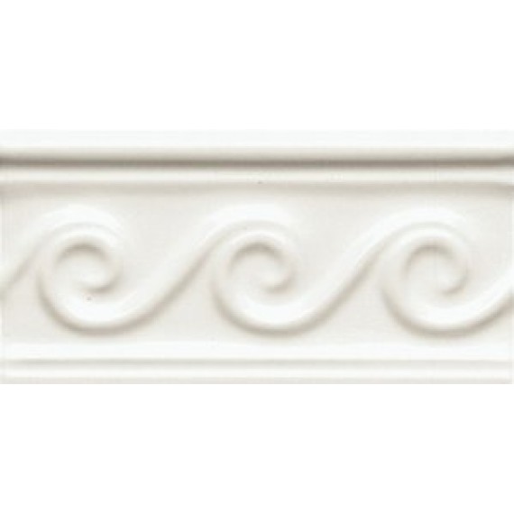 Керамическая плитка ADNE4066 Relieve Olas Blanco Z 7,5х15