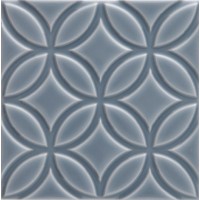 Плитка ADNE4143 Liso Botanical Storm Blue 15x15