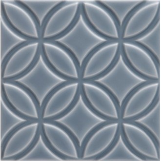 Плитка ADNE4143 Liso Botanical Storm Blue 15x15