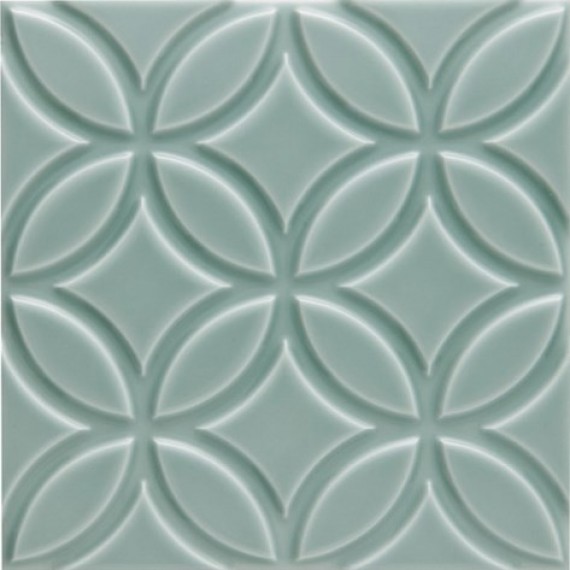 Керамическая плитка ADNE4147 Liso Botanical Sea Green 15x15