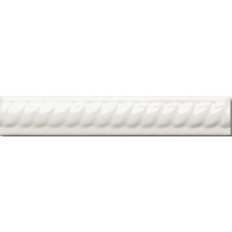 Плитка ADNE5157 Trenza PB Blanco 2.5х15