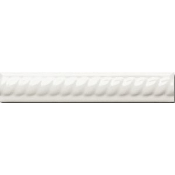 Керамическая плитка ADNE5157 Trenza PB Blanco 2.5х15