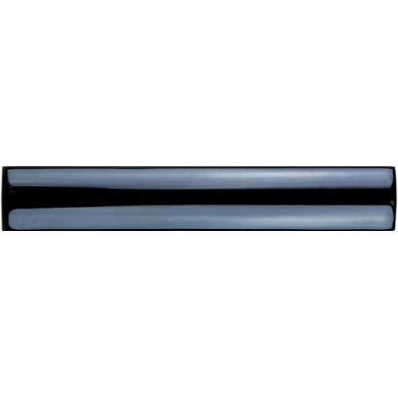 Керамическая плитка ADNE5420 CUBRECANTO PB Negro 2.5X15