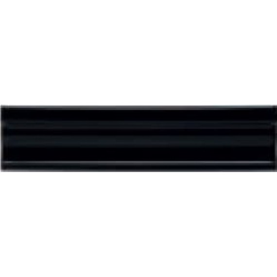 Керамическая плитка ADNE5439 CORNISA CLASICA NEGRO 3.5X15