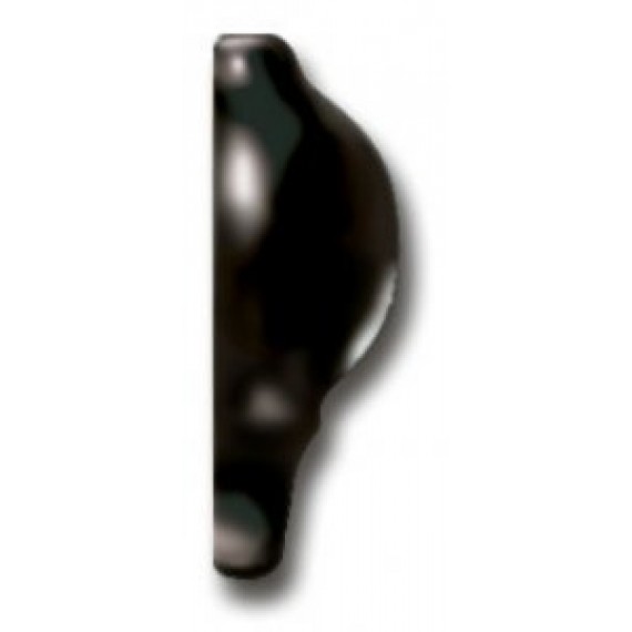Керамическая плитка ADNE5440 Angulo Moldura Italiana PB Negro 5х2