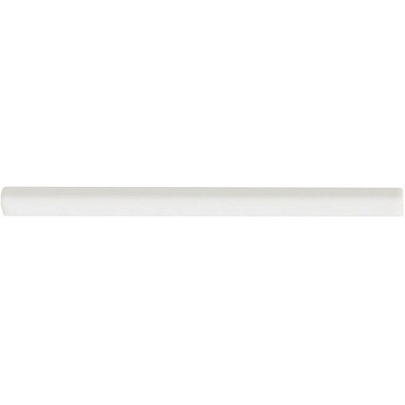 Керамическая плитка ADNE5574 BULLNOSE TRIM BLANCO 0,85x15