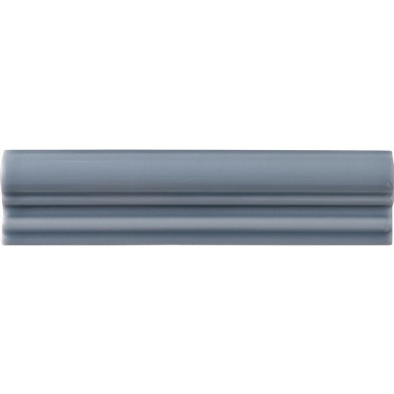 Керамическая плитка ADNE5608 MOLDURA ITALIANA PB STORM BLUE 5x20