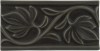 Плитка ADNT5029 RELIEVE MANUAL HOJAS CHARCOAL 7.5x15