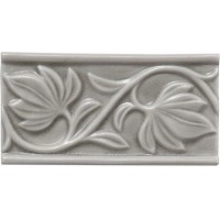 Плитка ADNT5031 RELIEVE MANUAL HOJAS SMOKE 7.5x15