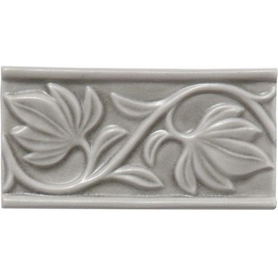 Керамическая плитка ADNT5031 RELIEVE MANUAL HOJAS SMOKE 7.5x15
