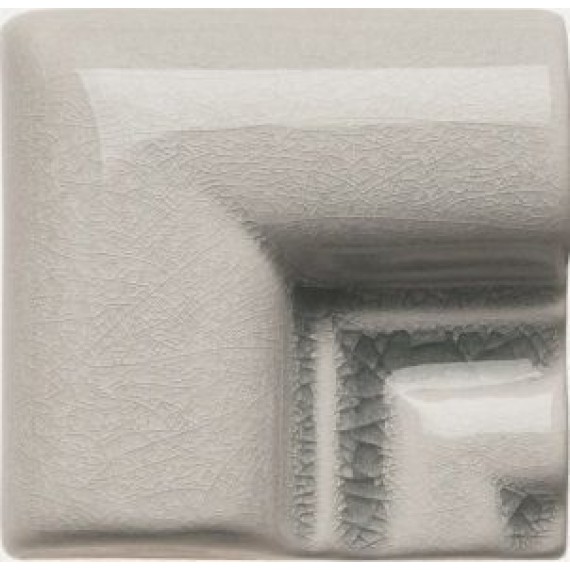 Керамическая плитка ADOC5082 ANGULO MARCO MOLDURA SURF GRAY 5x5