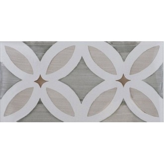 Плитка ADST3002 CENEFA FLORES DAWN 7.4x14.8