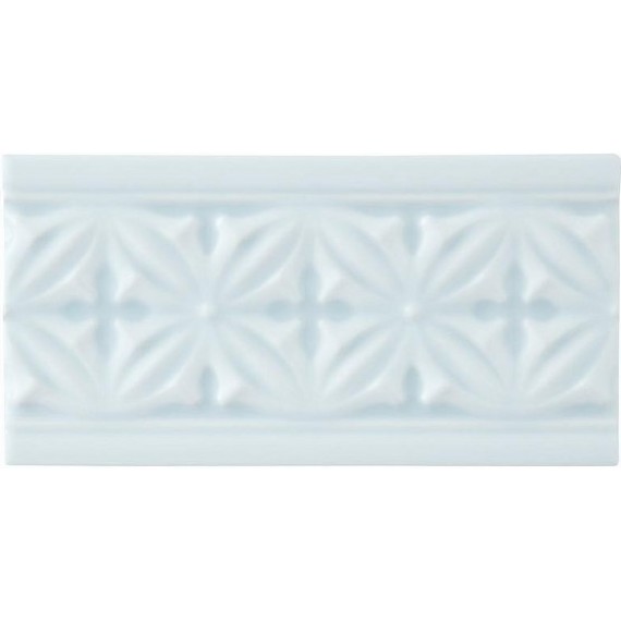 Керамическая плитка ADST4081 RELIEVE GABLES ICE BLUE 10x19,8