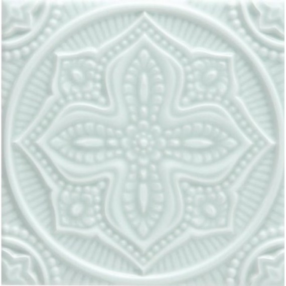 Керамическая плитка ADST4098 RELIEVE MANDALA PLANET FERN 14,8x14,8