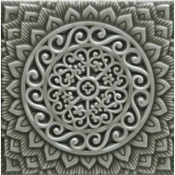 Керамическая плитка ADST4104 RELIEVE MANDALA UNIVERSE FERN 14,8x14,8