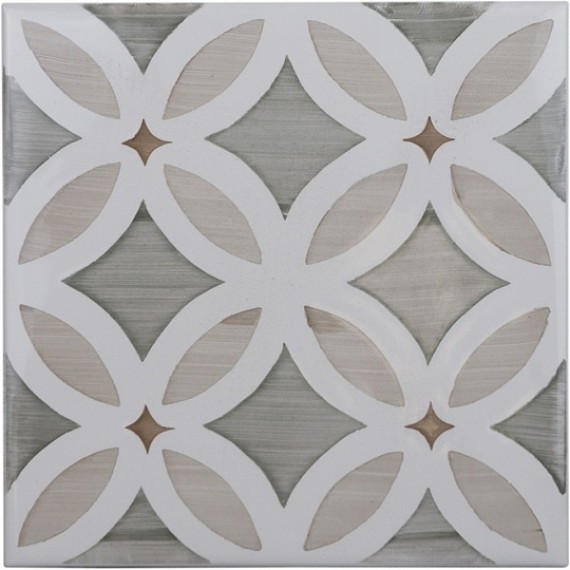 Керамическая плитка ADST6002 DECORADO FLORES DAWN 14.8X14.8