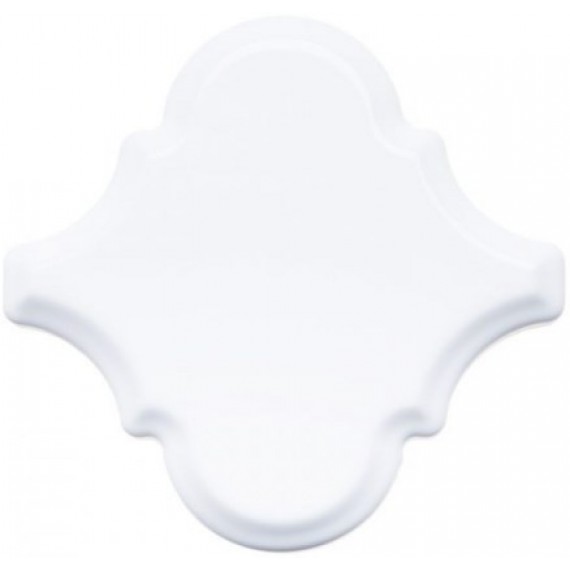 Плитка ADST8001 ADEX ARABESCO BISELADO SNOW CAP 15Х15