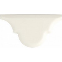 ADST8026 ARABESCO BISELADO REMATE ALMOND 7,5x15