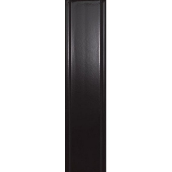 Керамическая плитка AM BT 05 BATTISCOPA NERO 12x50