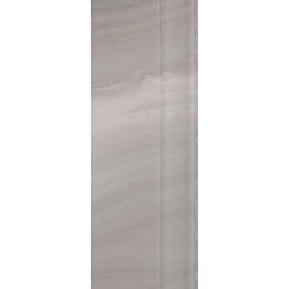 Керамогранит Плитка Agatha SKIRTING & FINISHING GREY GLOSSY 15x40