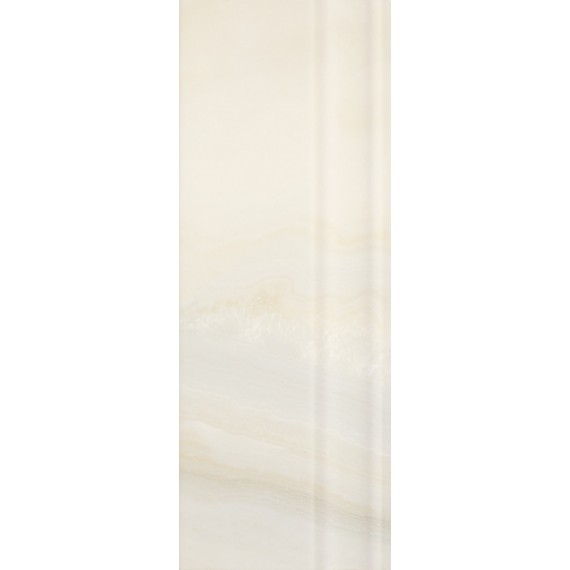 Керамогранит Плитка Agatha SKIRTING & FINISHING WHITE GLOSSY 15x40