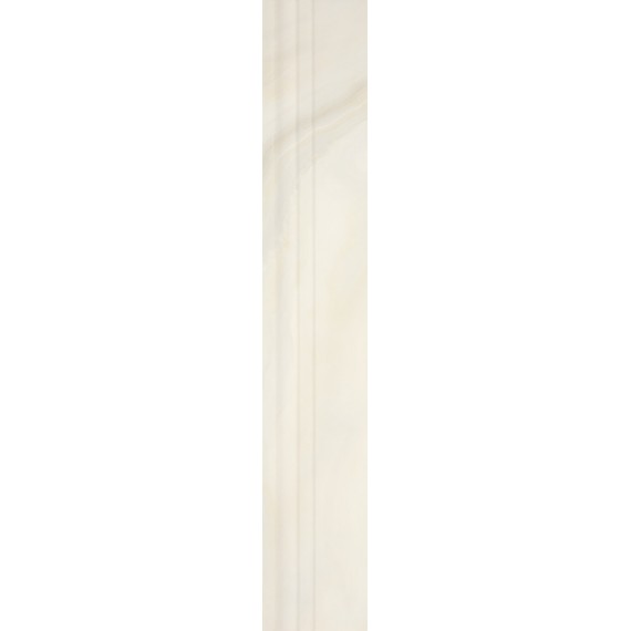 Керамогранит Плитка Agatha SKIRTING & FINISHING WHITE GLOSSY 20x120