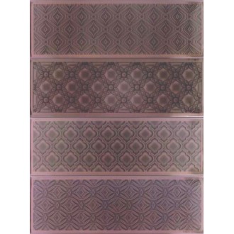 Плитка Aria Santorini Dark Brown 10x30