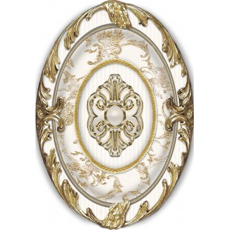 Плитка Brigitte Oro-Beige Medallon 14x10