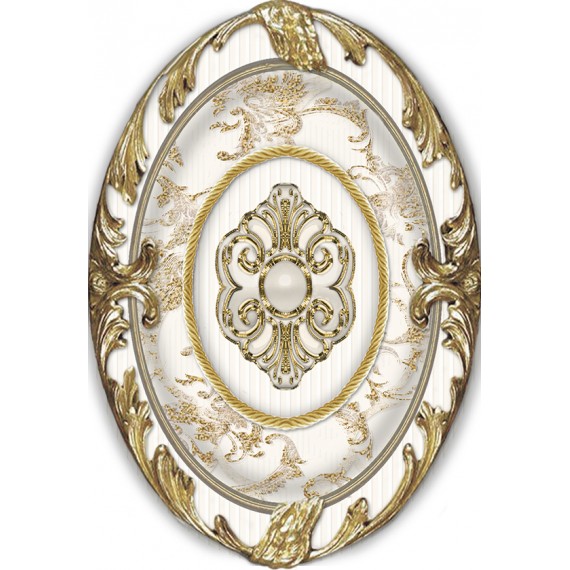 Керамическая плитка Brigitte Oro-Beige Medallon 14x10