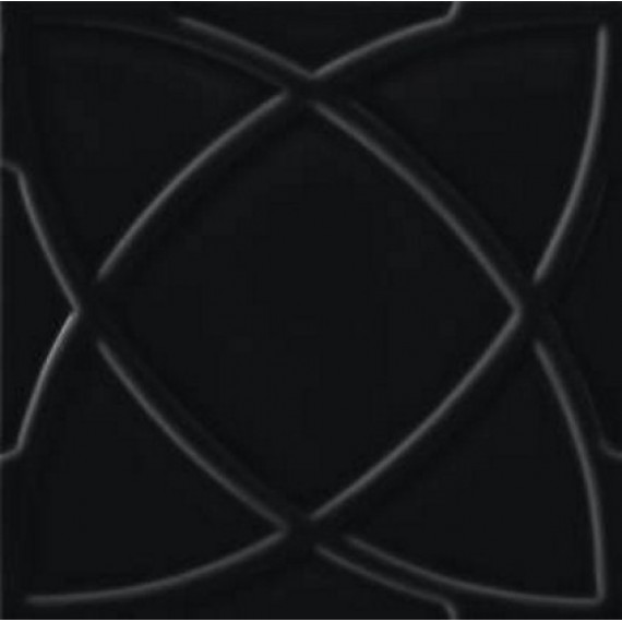 Плитка CI7 CIRCLE BLACK 20x20