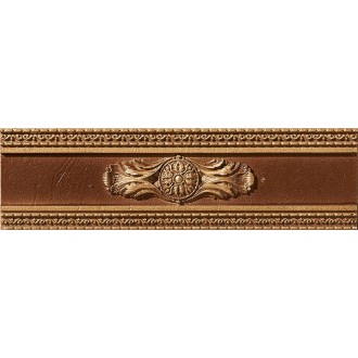 Плитка Caledonia Cenefa Cerce Marron 7,5х25