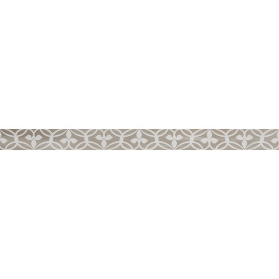 Керамогранит Плитка Camelia 511 BORDER CAPPUCINO GLOSSY 7,5x90