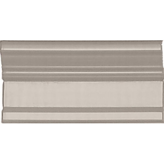 Керамическая плитка Capri V-Cap Grigio бордюр 7.5х15