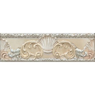 Плитка Cenefa Capri Onix Beige бордюр настенный 7.5x25