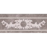 Бордюр Cenefa Oka Blade Gris 25x10