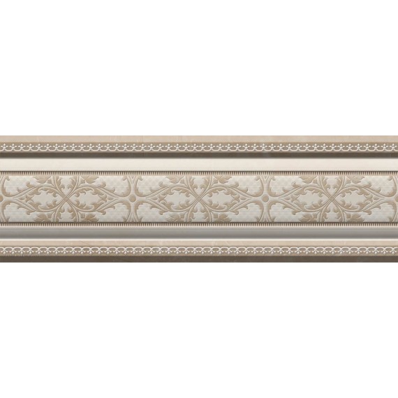 Керамическая плитка Бордюр Cenefa Pat Crema 8x25