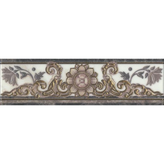 Керамогранит Плитка Cenefa Rosette 7.5x25