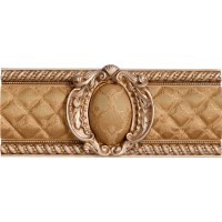 Плитка Cenefa Stariy Arbat Mix Gold 10x25