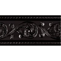 Плитка Cenefa Yara Negro 7.5*15