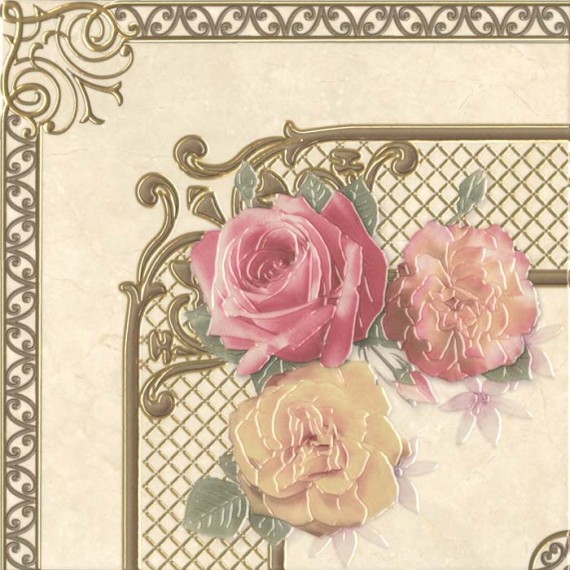 Керамогранит Плитка Centro Yellowrose Crema Marfil 41*41