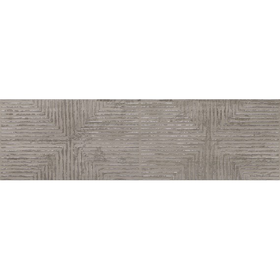 Керамическая плитка DECOR CAPRI SMOKE Rect. 29*100