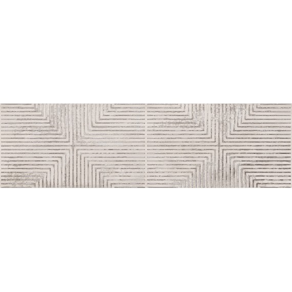 Керамическая плитка DECOR CAPRI WHITE Rect. 29*100