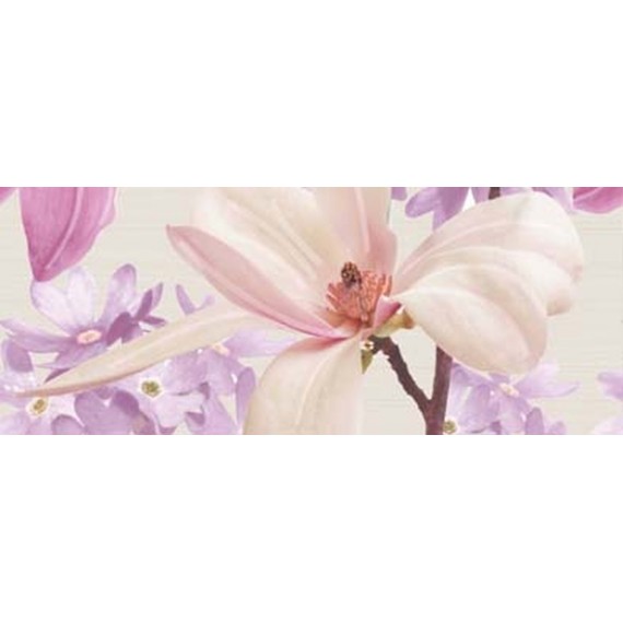Керамическая плитка Dec. Amour Violet С Декор 20х50
