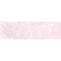Плитка Dec. Flower Pink A Декор 29x100