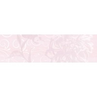 Плитка Dec. Flower Pink B Декор 29x100