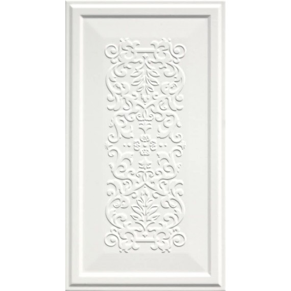 Плитка EG010BD England Bianco Boiserie Dec 33,3x60