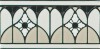 Плитка FENI100 BORDURA FENICE GREY CR. 10X20