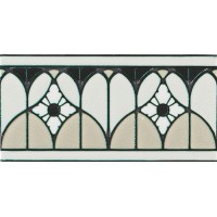 Плитка FENI100 BORDURA FENICE GREY CR. 10X20