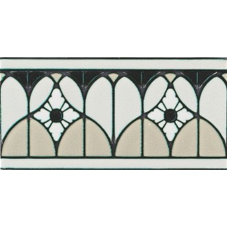 Плитка FENI100 BORDURA FENICE GREY CR. 10X20